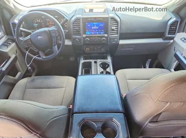 1FTEW1E47LFA20186 2020 FORD F150 Silver Vista del salpicadero