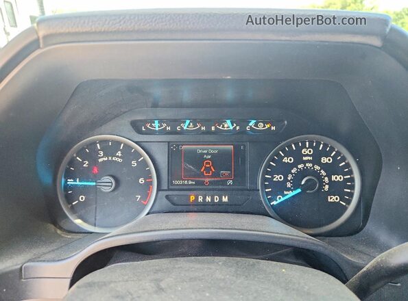 1FTEW1E47LFA20186 2020 FORD F150 Silver Vista del cuadro de instrumentos