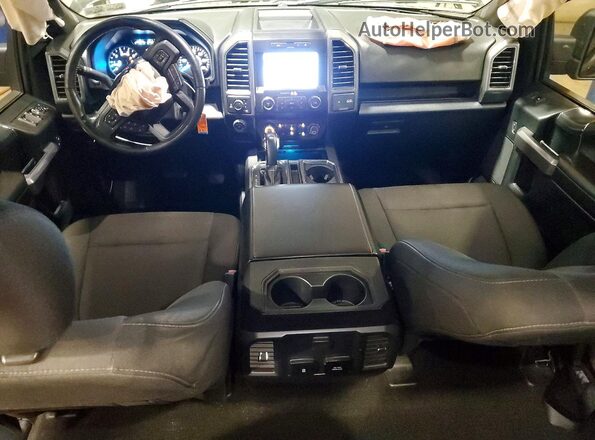 1FTEW1E47LFA44536 2020 FORD F150 Black Առջևի վահանակի տեսք