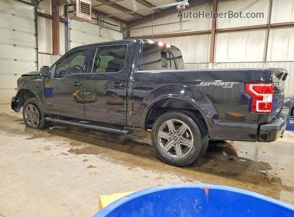 1FTEW1E47LFA44536 2020 FORD F150 Black Հետևի ձախ