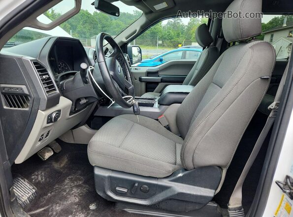 1FTEW1E47LFC79616 2020 FORD F150 White Вид салону спереду