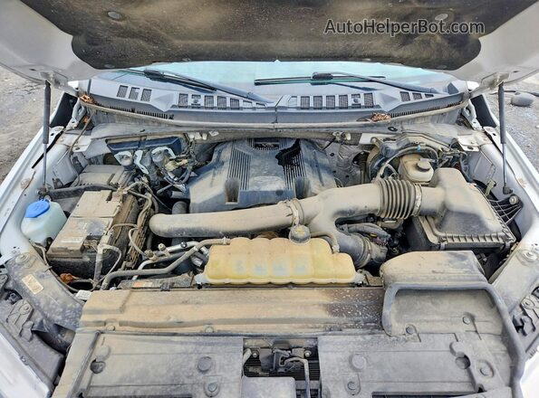 1FTEW1E47LFC79616 2020 FORD F150 White Rear interior view