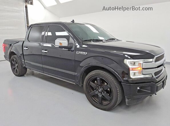 1FTEW1E47LFC81768 2020 FORD F150 Black Առջևի աջ