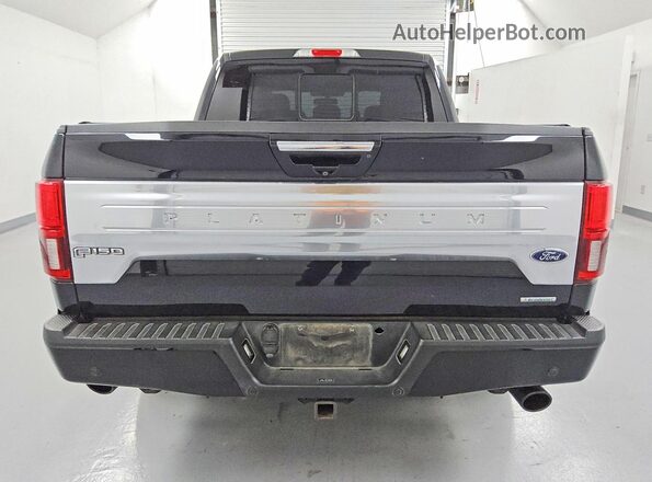1FTEW1E47LFC81768 2020 FORD F150 Black Հետևի տեսք