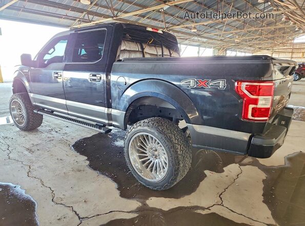 1FTEW1E48KFD39207 2019 FORD F150 Black უკანა მარცხენა