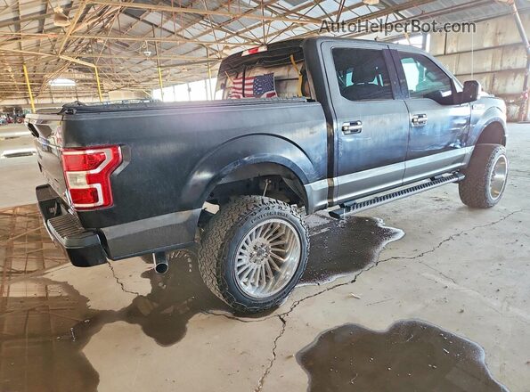 1FTEW1E48KFD39207 2019 FORD F150 Black უკანა მარჯვენა