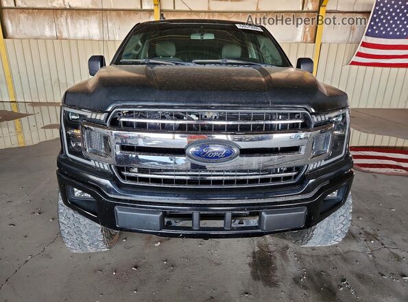1FTEW1E48KFD39207 2019 FORD F150 Black წინა ხედი