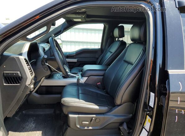 1FTEW1E48LFA88688 2020 FORD F150 Black Вид салону спереду