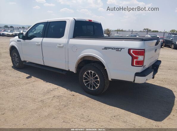 1FTEW1E48LKF17402 2020 FORD F150 White Tył lewy