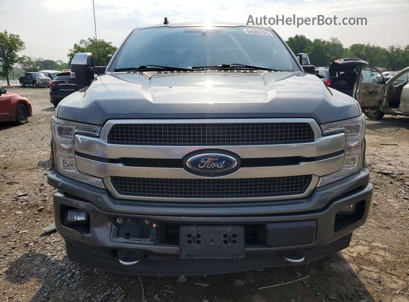 1FTEW1E49LFA77599 2020 FORD F150 Gray Widok z przodu
