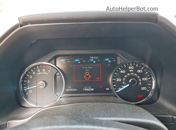 1FTEW1E49LFA77599 2020 FORD F150 Gray Widok zestawu wskaźników