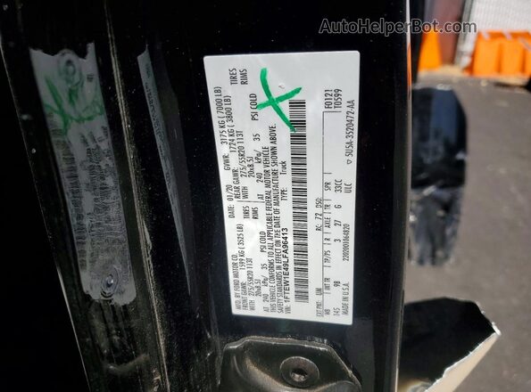 1FTEW1E49LFA96413 2020 FORD F150 Black Widok naklejki z numerem VIN