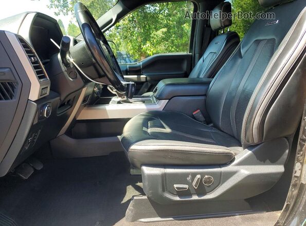1FTEW1E49LFA96413 2020 FORD F150 Black Widok wnętrza z przodu