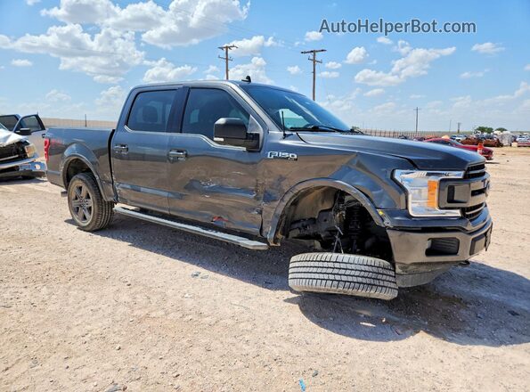 1FTEW1E49LKF37593 2020 FORD F150 Gray წინა მარჯვენა