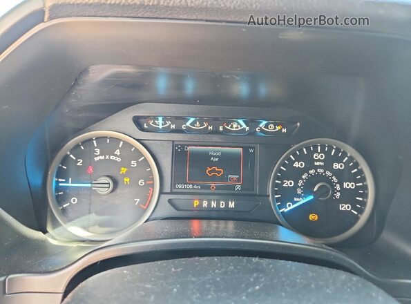 1FTEW1E49LKF37593 2020 FORD F150 Gray ხელსაწყოთა პანელის ხედი