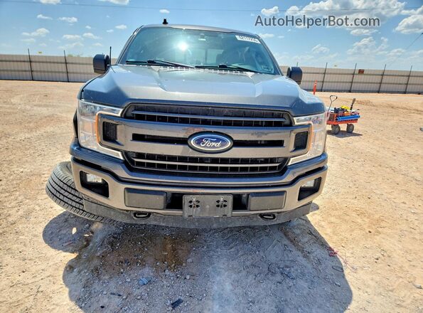 1FTEW1E49LKF37593 2020 FORD F150 Gray წინა ხედი