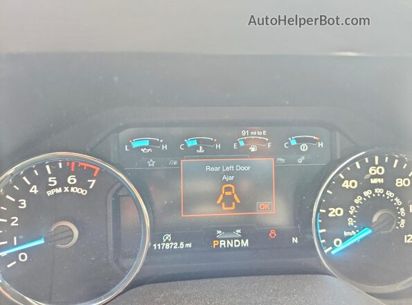 1FTEW1E4XKFA07379 2019 FORD F150 Gray Instrument cluster view