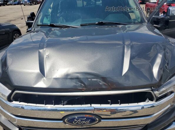 1FTEW1E4XKFC24687 2019 FORD F150 Gray Vista interior trasera
