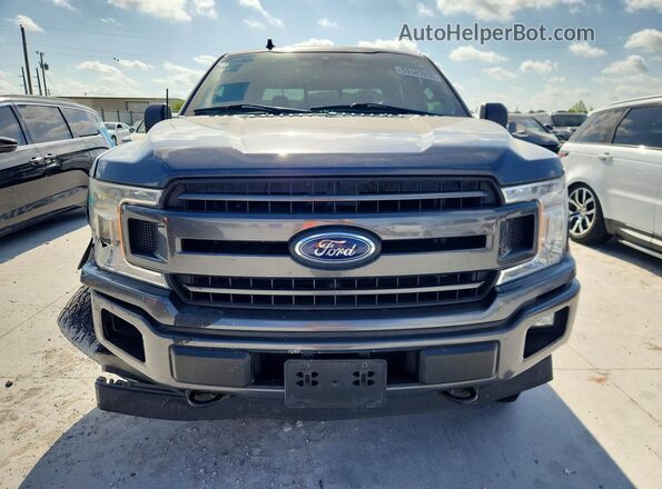 1FTEW1E4XKKF15407 2019 FORD F150 Серый Вид спереди