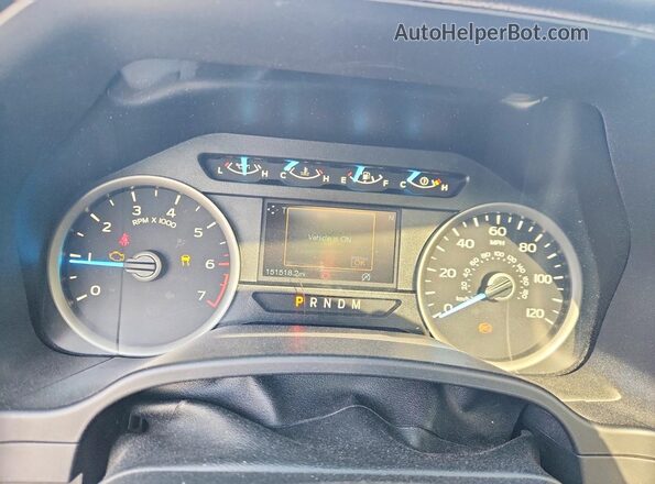 1FTEW1E4XKKF15407 2019 FORD F150 Серый Вид щитка приборов