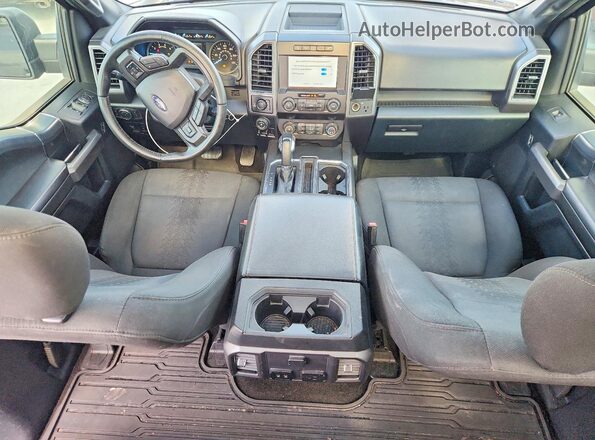 1FTEW1E4XKKF15407 2019 FORD F150 Серый Вид панели приборов