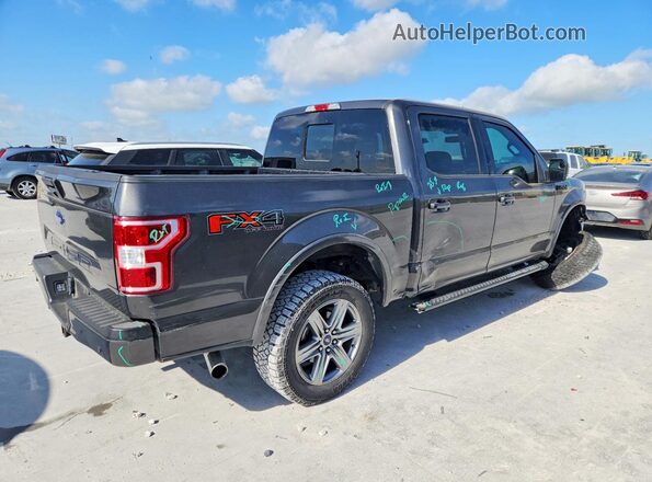 1FTEW1E4XKKF15407 2019 FORD F150 Серый Задняя правая четверть