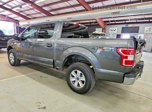 1FTEW1E4XLFA26886 2020 FORD F150 Gray Delantero derecho