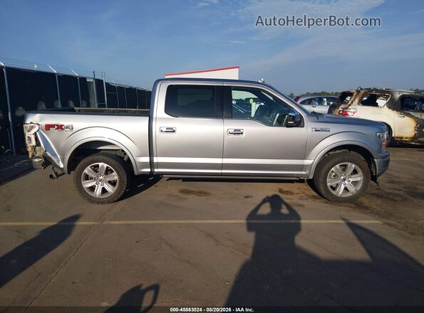 1FTEW1E4XLFB97671 2020 FORD F150 Серебряный Вид задней части салона