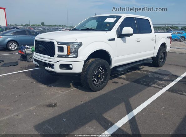 1FTEW1E4XLFC22746 2020 FORD F150 Белый Передняя левая четверть