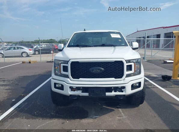 1FTEW1E4XLFC22746 2020 FORD F150 Белый Вид щитка приборов