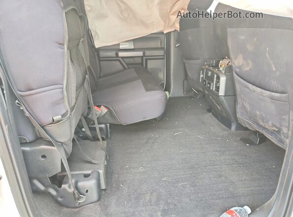 1FTEW1E4XLFC75754 2020 FORD F150 White Rear seats view