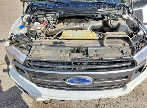 1FTEW1E4XLFC75754 2020 FORD F150 White Rear interior view