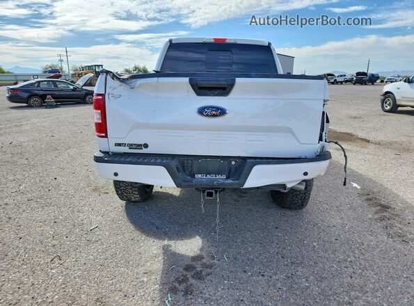 1FTEW1E4XLFC75754 2020 FORD F150 White Rear view