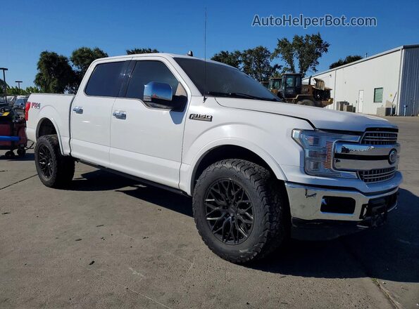 1FTEW1E4XLKD58169 2020 FORD F150 Белый Передняя правая четверть