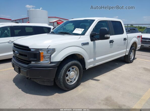 1FTEW1E50JFD05107 2018 FORD F150 White Przód lewy