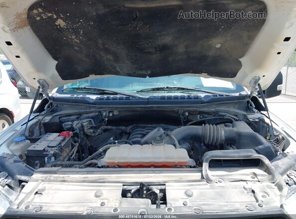 1FTEW1E50JFD05107 2018 FORD F150 White Widok z tyłu