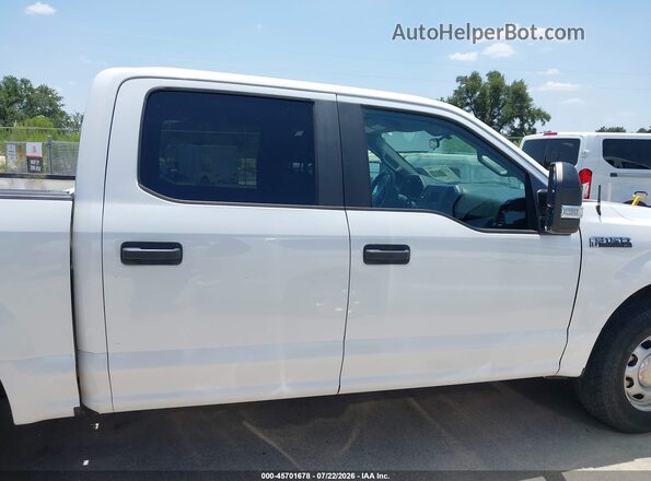 1FTEW1E50JFD05107 2018 FORD F150 White Widok wnętrza 360 stopni