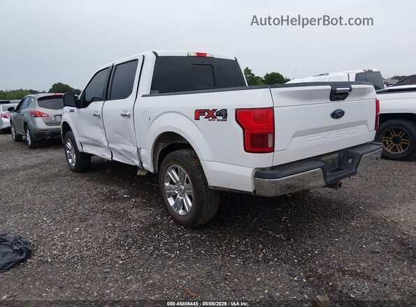 1FTEW1E50JFD24188 2018 FORD F150 White Tył lewy