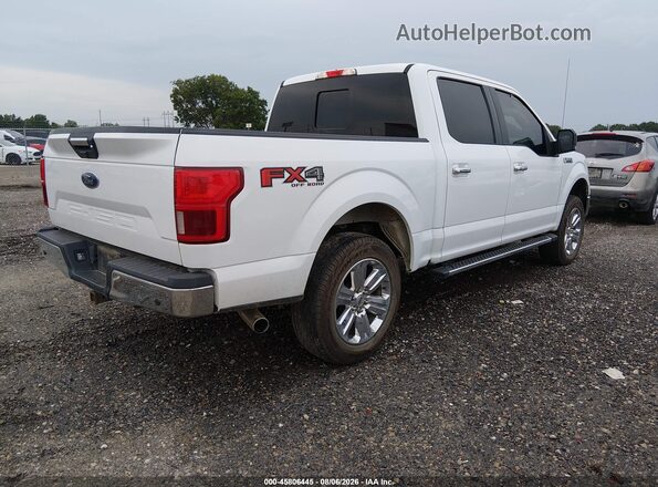1FTEW1E50JFD24188 2018 FORD F150 White Tył prawy