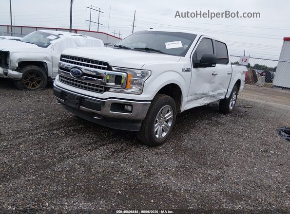 1FTEW1E50JFD24188 2018 FORD F150 White Przód lewy