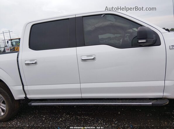 1FTEW1E50JFD24188 2018 FORD F150 White Widok wnętrza z tyłu