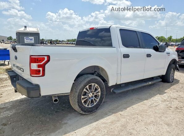 1FTEW1E50JKE22855 2018 FORD F150 Белый Задняя правая четверть
