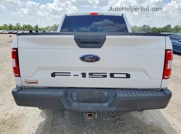 1FTEW1E50JKE22855 2018 FORD F150 Белый Вид сзади