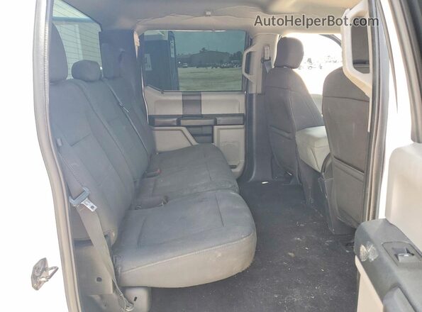 1FTEW1E50JKE22855 2018 FORD F150 Белый Вид задней части салона