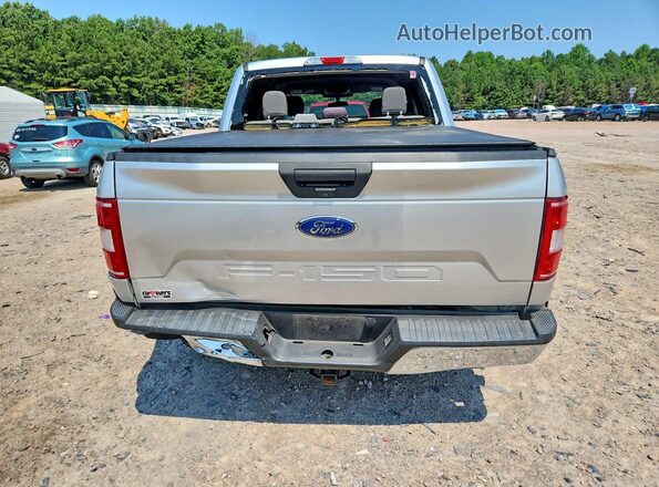 1FTEW1E50KFA20487 2019 FORD F150 Silver Widok z tyłu