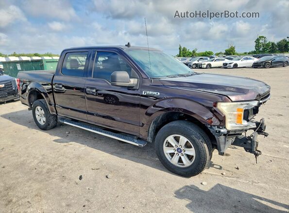 1FTEW1E50KFA67597 2019 FORD F150 Black Front right