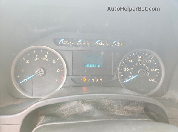 1FTEW1E50KFA67597 2019 FORD F150 Black Instrument cluster view