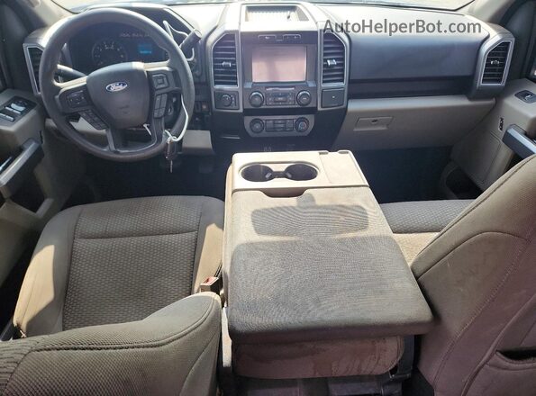 1FTEW1E50KFA67597 2019 FORD F150 Black Dashboard view