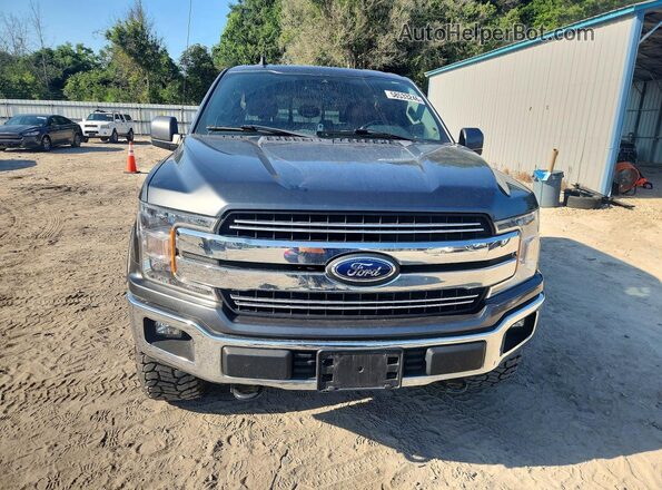 1FTEW1E50KFB83284 2019 FORD F150 Gray Vista frontal