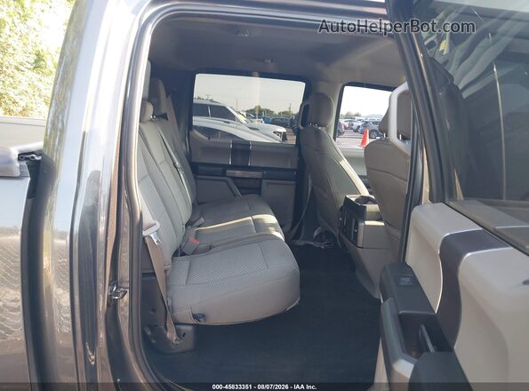 1FTEW1E50KFB96651 2019 FORD F150 Gray Vista de la etiqueta del VIN
